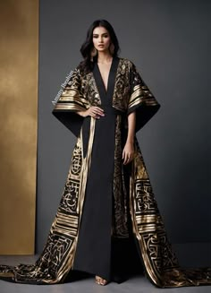 Creative Abaya Designs, Pre Islamic Arabian Fashion, Hijab Outfit Wedding, Egyptian Style Clothes, Egyptian Abaya, Egyptian Goddess Dress, Classy Modest Dresses, Egyptian Outfit, Egyptian Dress