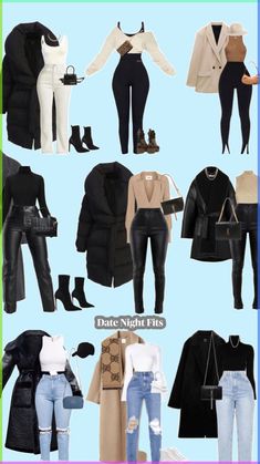 How to wear the scarf. Types Of Clothes, Clothes And Shoes, A Collage, Date Night, Outfit Ideas, Collage, Blue, Clothes