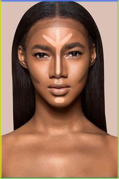 Properly applied contour makeup can drastically change the way you look, hiding your flaws and enhancing your best features. Learn these essential basics that will help you get the most of all your looks! Highlighter For Dark Skin, Apply Contour, Make Up Diy, Festival Make Up, Makeup For Black Skin, Brown Skin Makeup, Dark Skin Makeup, Contour Makeup, Makeup For Black Women