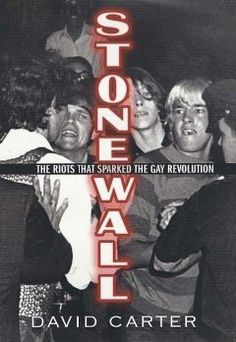 the cover of stonewall by david cartter, with an image of people dancing