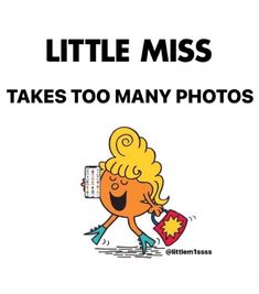 the little miss takes to many photos