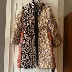 Gently Used Stine Goya Winter Puffer Jacket. Amazing, Fun Super Warm Winter Coat. Missing The Hood. Puffer Winter Jacket, Winter Puffer Jackets, Winter Puffer, Stine Goya, Puffer Jacket, Warm Winter, Winter Coat, Puffer, Winter Jackets