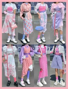 Cute Outfits Y2k, Outfits Y2k, Clothes Aesthetic, 가을 패션, Harajuku Fashion, Character Outfits, Kawaii Fashion, The Dream, Matching Outfits