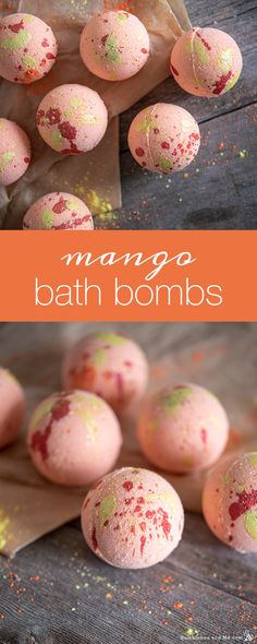 Bath Bomb Recipe, Shower Melts, Mango Mango, Săpunuri Handmade, Bombe Recipe, Homemade Bath, Bath Bomb Recipes, Bath Fizzies, Homemade Soap Recipes