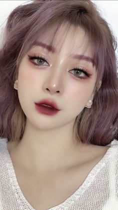 Manip Reference, Stella Cini, Asian Makeup Looks, Alt Makeup, Ulzzang Makeup, Swag Makeup, Asian Eye Makeup, Creative Makeup Looks, Your Hairstyle