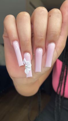 Long Pink Nails With Design, Nude Baddie Nails, Kylie Nails, Facebook Ads Campaign, Nails Sets, Tapered Square Nails, Instagram Advertising, Ads Campaign