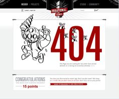 an image of a website page with the number 404 on it