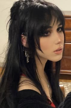 Gothic Hairstyles, Goth Hair, Fest Outfits, Alternative Hair, Grunge Hair