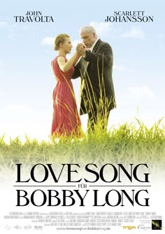 the movie poster for love song and bobby long