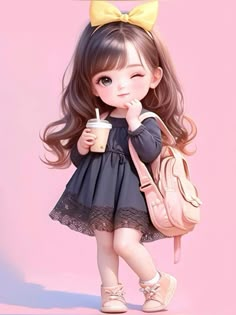 Girly Art Illustrations Life, Tech Girl, Cute Bunny Pictures, The Best Anime, Gals Photos, Blonde Woman, Cute Cartoon Images