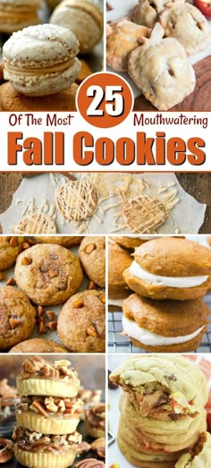 the 25 most mouthwatering fall cookies