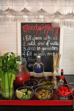 Bloody Mary Bar for Brunch The Last Day Of School, Brunch Drinks, Easter Desserts, Baby Shower Brunch, 5 De Mayo, Birthday Brunch, Mothers Day Brunch, Christmas Brunch, Bridal Shower Brunch