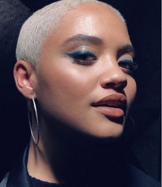 23 Black Queer and Trans Femmes to Follow on Instagram This Black History Month | Autostraddle Blonde Twa, Kiersey Clemons, Short Pixie Bob, Pixie Bob Haircut, Sleek Bob, School Hairstyles, Back To School Hairstyles