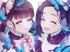 Butterfly Family, Love Gif, Kawaii Girl, Best Anime Shows, Anime Shows, Anime Demon, Cute Icons, Dark Fantasy