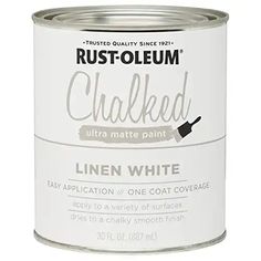 a can of rustoleum chalked paint