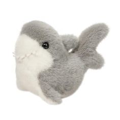 Lil' Baby Shark Plush Toy Shark Puppet, Shark Stuffed Animal, Toothy Grin, Shark Plush, White Sharks, Summertime Fun, Great White Shark, Lil Baby, Dark Eyes