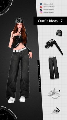 Outfit Ideas - Free download CC - TS4 lookbook - sims 4 clothing . the sims 4 cc Sims4 Tomboy Cc, The Sims 4 Cc Kpop Clothes Male, Sims 4 Cc Tied Shirt Around Waist, Sims 4 Name Brand Clothes, Sims 4 Cc Korean Male Clothes, Sims 4 Cc Low Waist Jeans Maxis Match, Sims 4 Cc Clothes Female Outfits, Sims 4 Jungkook Cc, Sims 4 Fanny Pack