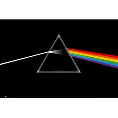 the dark side of the moon with a pink floyd light coming from it's end