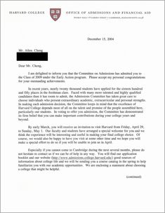 an official letter from harvard college requesting the student's application to graduate in law