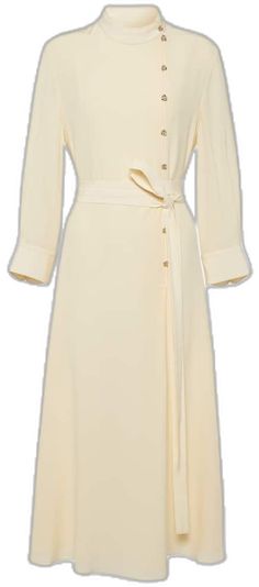 Silk Midi Dress, White Midi Dress, Chloe, Great Deals, Top Brands, White Dress, Midi Dress, Silk, Luxury Fashion