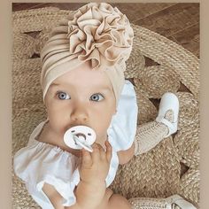 Newborn Turban Hat, Sleep Newborn, Newborn Baby Caps, Toddler Turbans, Newborn Turban, Baby Bow Hats, Newborn Bibs, Baby Turban Hat, Toddler Beanie