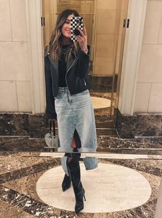 Leather Jacket Outfits, Cooler Weather, Fall 2024, Jacket Outfits, Fall Fashion, Autumn Fashion, That Look, Fashion Inspo, Fall Winter