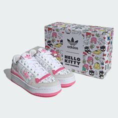 Compre agora por apenas 649.99 R$. FORUM BOLD J - Branco, compre na adidas.com.br! FORUM BOLD J - Branco em vários estilos e cores na página oficial da loja online adidas Brasil. Pretty Sneakers, Hello Kitty Shoes, Bold Shoes, Kitty Clothes, Hello Kitty Clothes, Hello Kitty Friends, Hello Kitty And Friends, Hello Kit