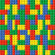 a colorful pattern made out of legos