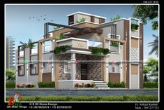 this is an image of a modern style house