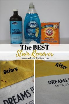 the best stain remover for cleaning clothes and other household items, including detergent