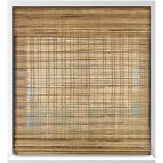 the bamboo blinds are made from natural materials