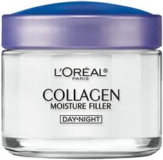 L'Oreal Paris Skincare Collagen Face Moisturizer, Day and Night Cream, Anti-Aging Face, Neck and Chest Cream to smooth skin and reduce wrinkles, 1.7 oz Chest Cream, Face Fillers, Wrinkle Filler, Skin Collagen, Anti Aging Face Cream