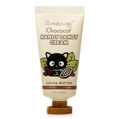 Chococat Handy Dandy Cream - Cocoa Butter Skin Notes, The Crème Shop, Hello Kitty Makeup, Unicorn Birthday Cake, Peach Fruit, Handy Dandy, Glitter Print, Hello Kitty Items, Apple Blossom