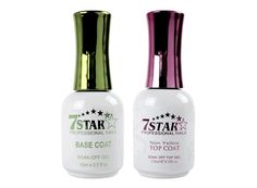 PRICES MAY VARY. Featuring the latest gel and Vegan lacquer formulas, 7 Star is the premier professionals choice for Gel Polish and Vegan Nail Lacquer. All 7 Star Colors come with a companion nail lacquer Polish Features: Gives the natural nail nutrition Moisturizes the nails Vegan, cruelty-free: No animal-derived ingredients Breathable for nails and allow them to stay more hydrated Up to 7 days of wear Made in the USA 7 Star Soak Off Gel Polish, luminous nail color that applies faster, feels th Luminous Nails, Star Nails, Soak Off Gel, Nail Color, Professional Nails, Base Coat, Nail Lacquer, Top Coat, Natural Nails