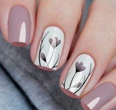 Floral Nail Designs, Smink Inspiration, Nail Design Inspiration, Simple Nail Art Designs, Makeup Hacks, Spring Nail Art, Popular Nails, Luxury Nails, Fabulous Nails