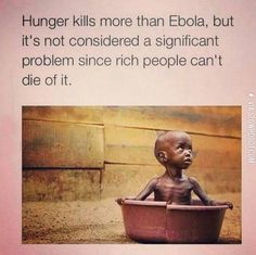 an image of a baby in a tub with the caption'hummer kills more than ebola but it's not considered