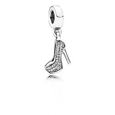 Pandora Women's 791536cz Sparkling Stiletto Charm, Silver,#cz, #Pandora, #Women, #Charm Chic Bracelet, Womens Stilettos, Stiletto Shoes