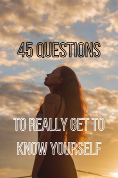 Questions To Figure Out What You Want, Question To Know Yourself Better, Questions To Understand Yourself, How To Know Who I Am, Figuring Out Who You Are, How To Figure Out Who You Are, Who Are You, Journal Prompts To Know What You Want, Everyday Questions To Ask Yourself Journal