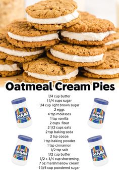 an ad for oatmeal cream pies on the app store's website