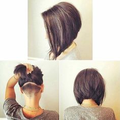 Undercut Long Bob, Hidden Undercut, Long Bob Hair, Undercut Hairstyles Women, Undercut Bob, Art Humor, Education Art, Quotes Design