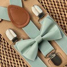 This Bow Ties item by TheBoldBowTie has 578 favorites from Etsy shoppers. Ships from Carmel, IN. Listed on Jan 8, 2024 Sage Green Bow Tie, Brown Suspenders, Tie And Suspenders, Gentlemen Wear, Ring Bearer Gifts, Green Bow Tie, Bearer Outfit, Bowtie And Suspenders, Ring Bearer Outfit