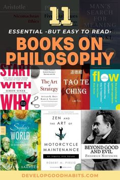 an image of books on philosophy