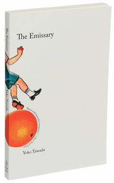 a book with an image of a boy on top of an orange and the title, the emissory