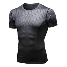 Tight Fit Workout Shirt Grey Men's Active Top Cheap Tight Fit Workout Shirt Grey Men's Active Top | Best Cheap Workout Clothes [20200708-1] - $14.88 : FashionSonder - Online Cheap Workout Clothes & Yoga Clothes Shop For Women and Men Compression Sportswear, Gym Workouts For Men