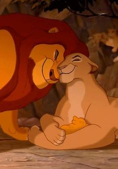 the lion and the mouse from disney's live - action movie, simba