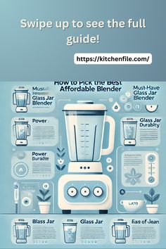 Discover how to pick the best budget glass jar blender with this simple guide! Focus on must-have features: durable glass jar, powerful motor, multiple speed settings, and ease of cleaning. Compare options side-by-side to find the perfect balance of quality and affordability. Upgrade your blending game today without breaking the bank!#blenderartists #blendermurah #blender3dmodelling #blendertutorial #blenderportable #blender28 #3dblendered #madewithblender #portableblender #tagsblender