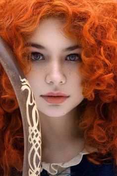 Red Haired Woman, Scotland Mountains, Merida Cosplay, Real Life Disney Characters, Merida Disney, Brave Merida, Merida Brave, Awesome Cosplay, Disney Cosplay