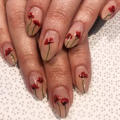 Pretty Poison, Hello Nails, Pretty Gel Nails, Flower Nail Art