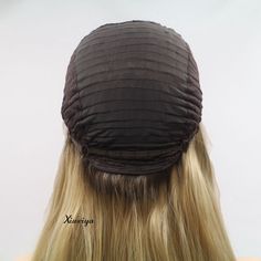 Side Part Wig, How To Wear A Wig, Seamless Hair Extensions, Wavy Ponytail, Hair Tinsel, Ombre Brown, Halo Hair Extensions, Hair Wigs For Women, Bleach Blonde