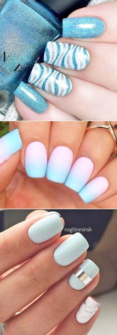 OMGoshhhhhh The gradient color is sooooo attractive Chic Manicure, Fun Summer Nails, French Pedicure, Super Nails, Nails 2020, Nail Swag, Trendy Nail Art, Nail Art Summer, Cute Nail Designs